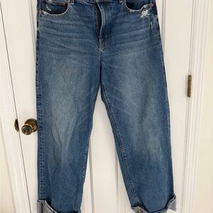 American Eagle Stivepipe Jeans Medium Wash vintage wash Jean size 12